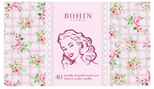 Bohin Needles book - Marlène - Pkg 40 Assorted Hand Sewing Needles ( Valdani perle cotton size 12 thread spool for quilting a