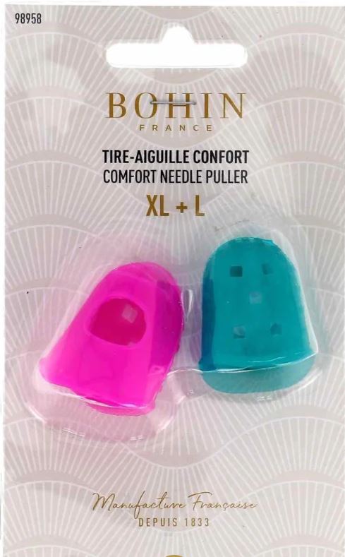 Bohin 98958 Needle Puller Silicone XL-L / Pkg of 2 Valdani perle cotton size 12 thread spool for quilting and embroidery