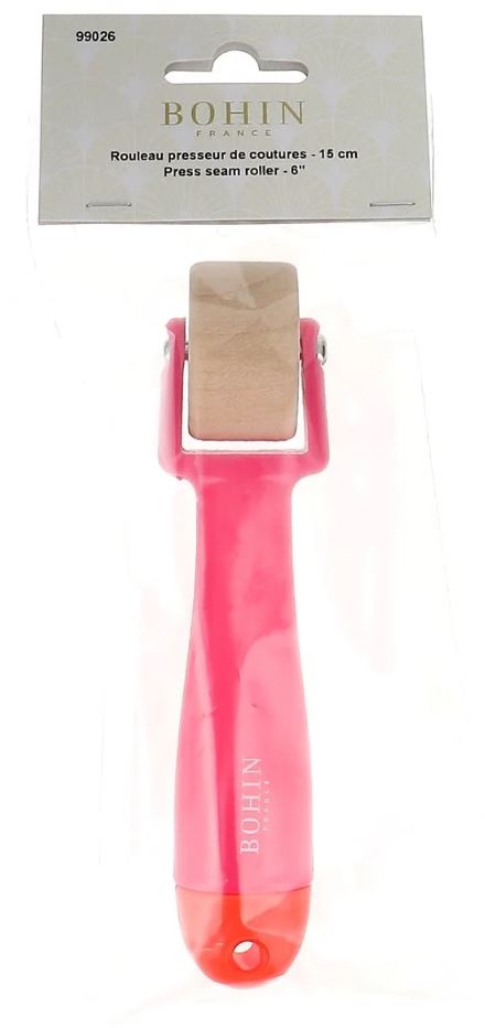 Press Seam Roller - Bohin Valdani perle cotton size 12 thread spool for quilting and embroidery