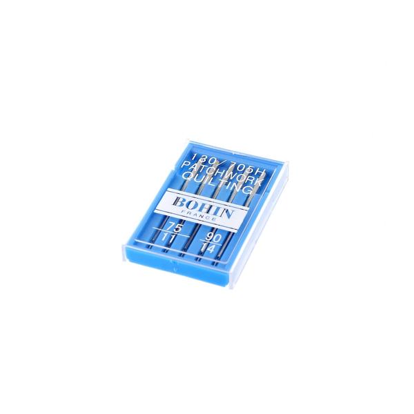 Bohin Patchwork and Quilting Needles 75/11 and 90/14 Pkg of 5
