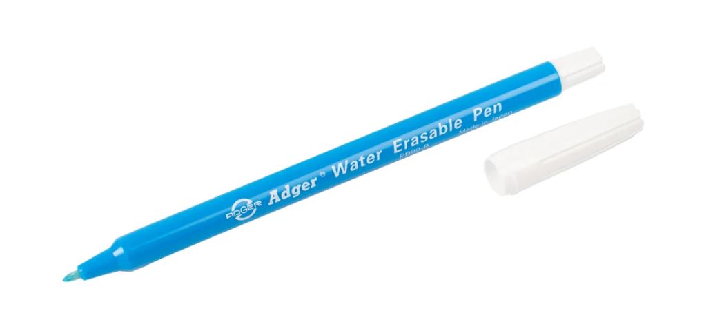Bohin Water Erasable Marking Pen, Blue / BOH91794