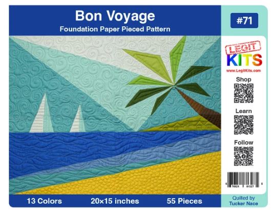 Legit Kits Bon Voyage Pattern | Special Order