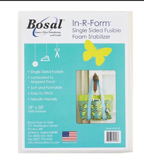 Bosal In-R-Form Plus SINGLE Sided Fusible Foam Stabilizer