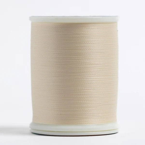 The Bottom Line #620 Cream 60wt 1,420 yd. Spool | BL620 by Superior Valdani perle cotton size 12 thread spool for quilting an