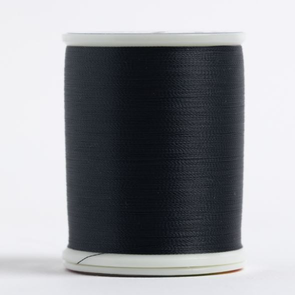 The Bottom Line #649 Dark Gray 60wt 1,420 yd. Spool | BL649 by Super Valdani perle cotton size 12 thread spool for quilting a