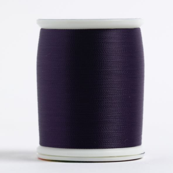 The Bottom Line #631 Deep Purple 60wt 1,420 yd. Spool | BL631 by Sup Valdani perle cotton size 12 thread spool for quilting a