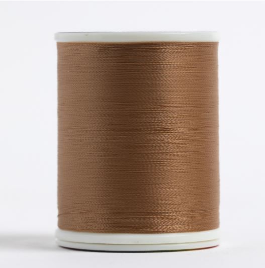 The Bottom Line #618 Medium Brown 60wt 1,420 yd. Spool | BL618 by Su Valdani perle cotton size 12 thread spool for quilting a