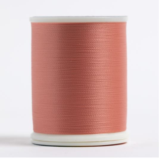 The Bottom Line #637 Blush Pink 60wt 1,420 yd. Spool | BL637 by Supe Valdani perle cotton size 12 thread spool for quilting a