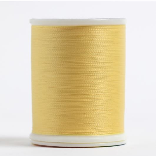 The Bottom Line #601 Yellow 60wt 1,420 yd. Spool | BL601 by Superior Valdani perle cotton size 12 thread spool for quilting a