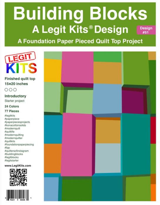 Legit Kits Building Blocks Pattern | Special Order