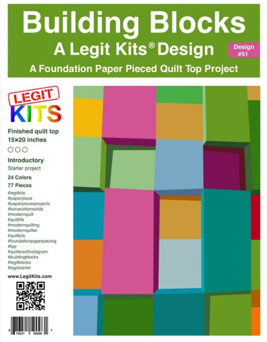 Legit Kits Building Blocks Pattern | Special Order