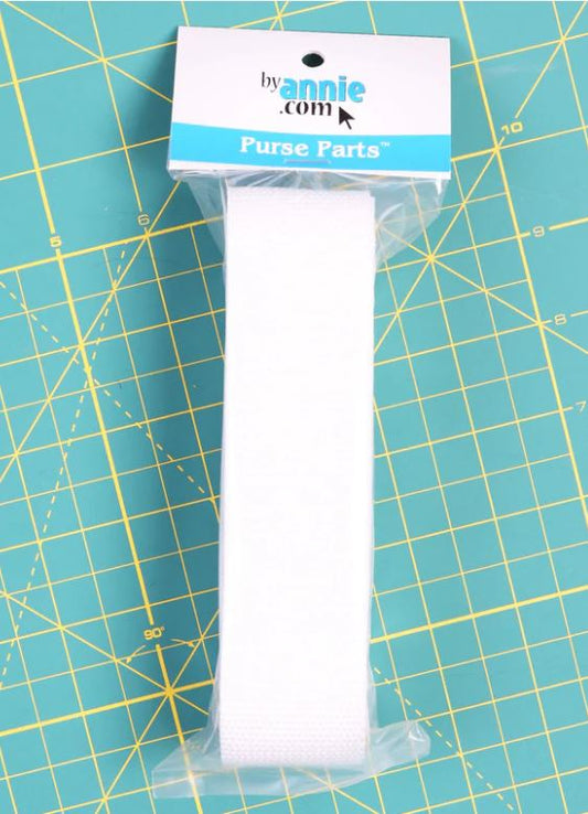 By Annie Strapping - 1 1/2" x 3 yds - White