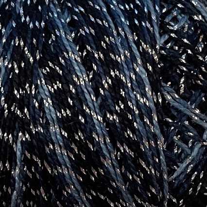 C700 Valdani Sparkle Pearl Cotton Color No: C700 - Sparkly Constellation