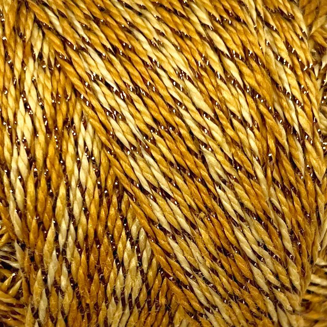 C711 Valdani Sparkle Pearl Cotton Color No: C711 - Sparkly Sundust