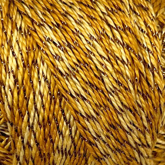 C711 Valdani Sparkle Pearl Cotton Color No: C711 - Sparkly Sundust