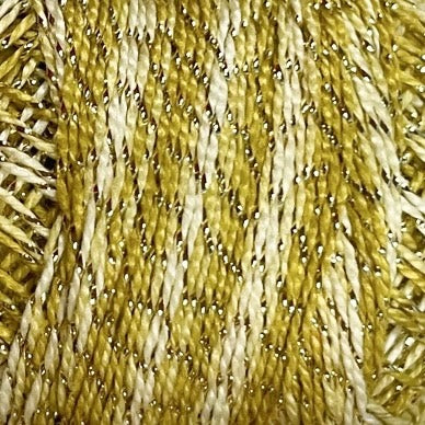 C716 Valdani Sparkle Pearl Cotton Size  8 / Spool 80M Color No: C716 - Sparkly Citrus