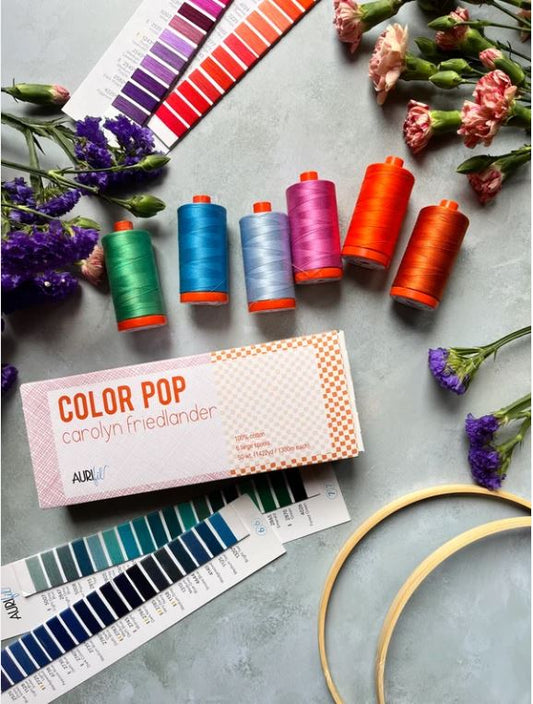 Aurifil Color Pop by Carolyn Friedlander Thread Collection | Special Order