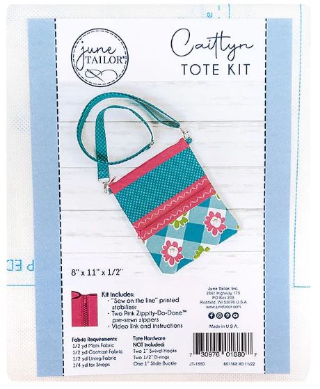 Caitlyn Tote Kit / Pink by June Tailor JT1880