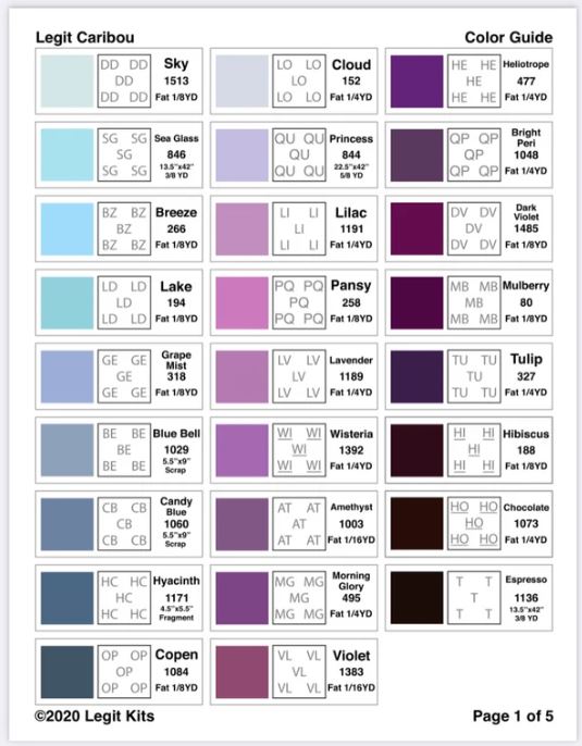 Legit Kits Legit Caribou Pattern | Special Order