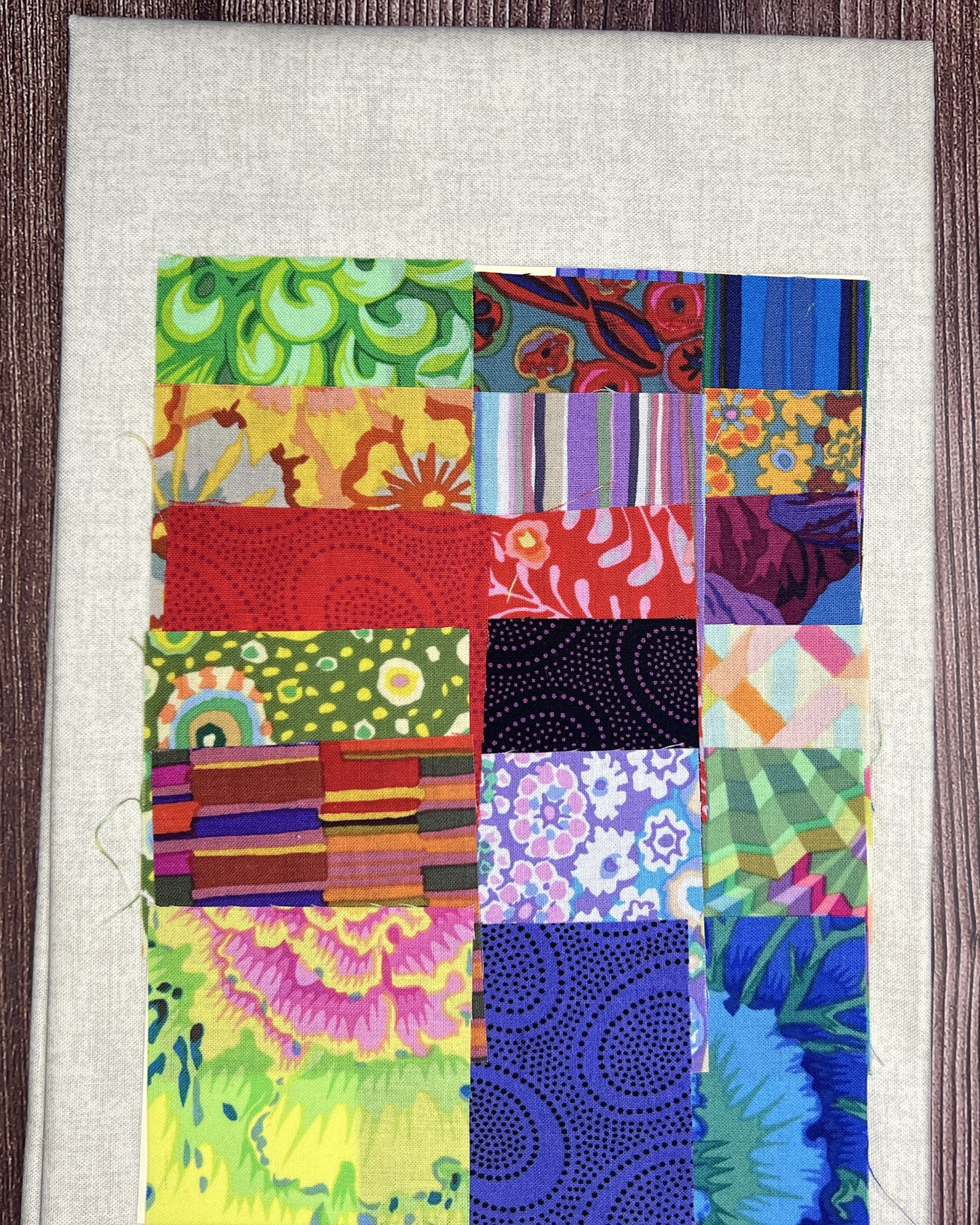 Checker Board Pillow Kit w/ Pattern designed by Lorna Costantini