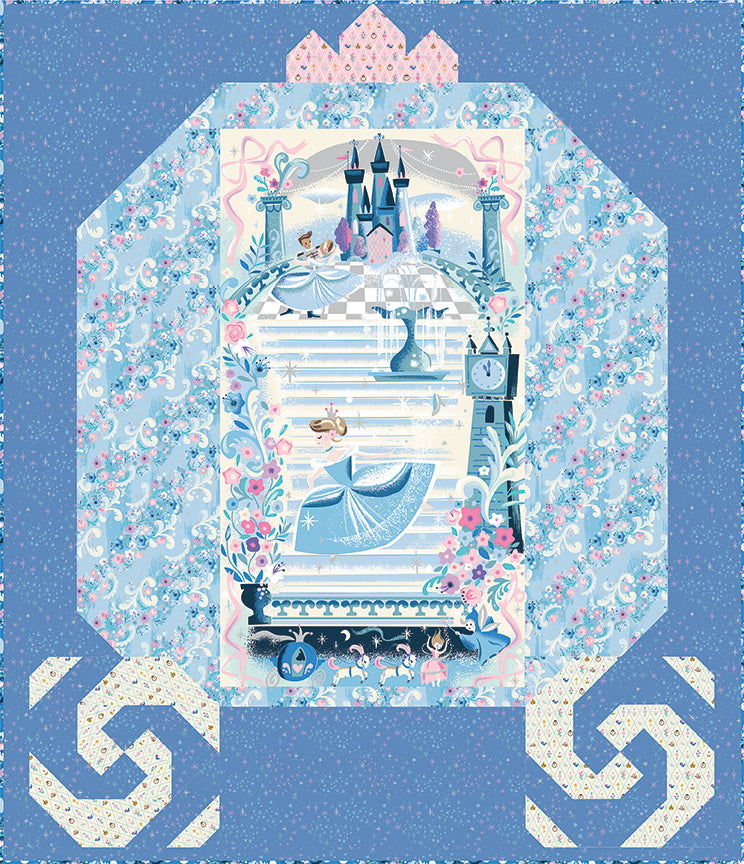 Cinderella's Carriage Pane Quilt Kit - Wishes by Jill Howarth