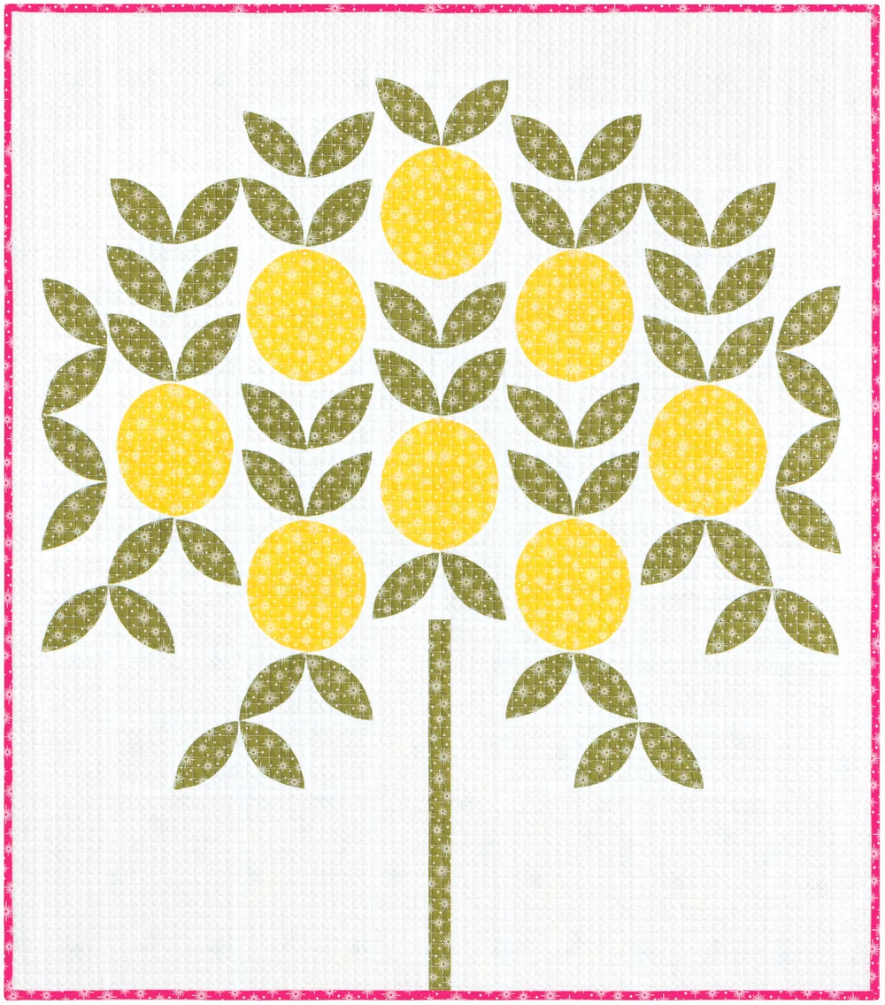 The Citrus Grove Quilt Pattern by Violet Craft VC031