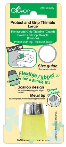 Clover Protect & Grip Thimble - Large (17 mm)