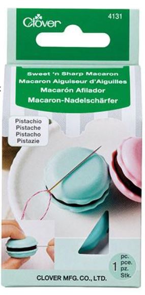 Clover Sweet ’n Sharp Macaron Needle Sharpener | Pistachio