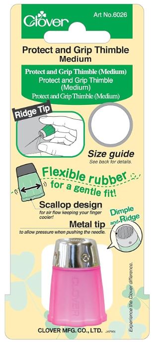 Protect and Grip Thimble  / Medium - Clover