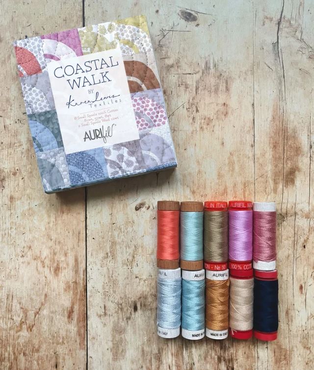 Aurifil Coastal Walk by Karen Lewis | Special Order