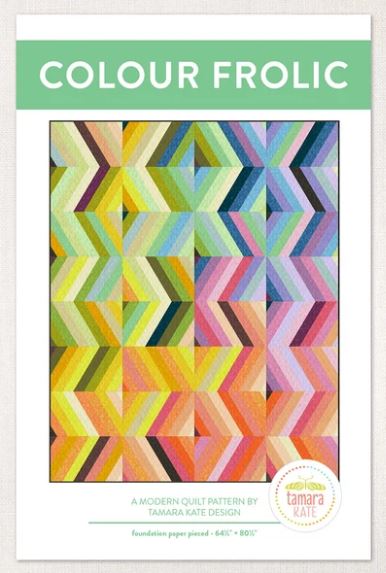 Colour Frolic Quilt Pattern | Tamara Kate Designs