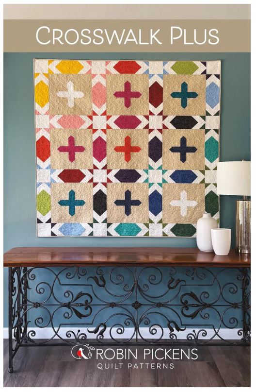 Crosswalk Plus Quilt Pattern by Robin Pickens / RPQP-CP165