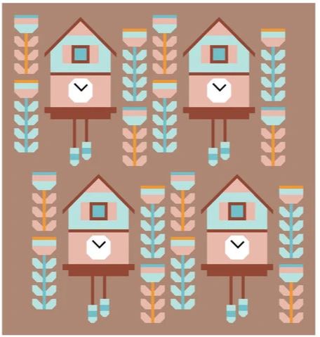 Cuckoo Quilt Pattern by Elizabeth Hartman