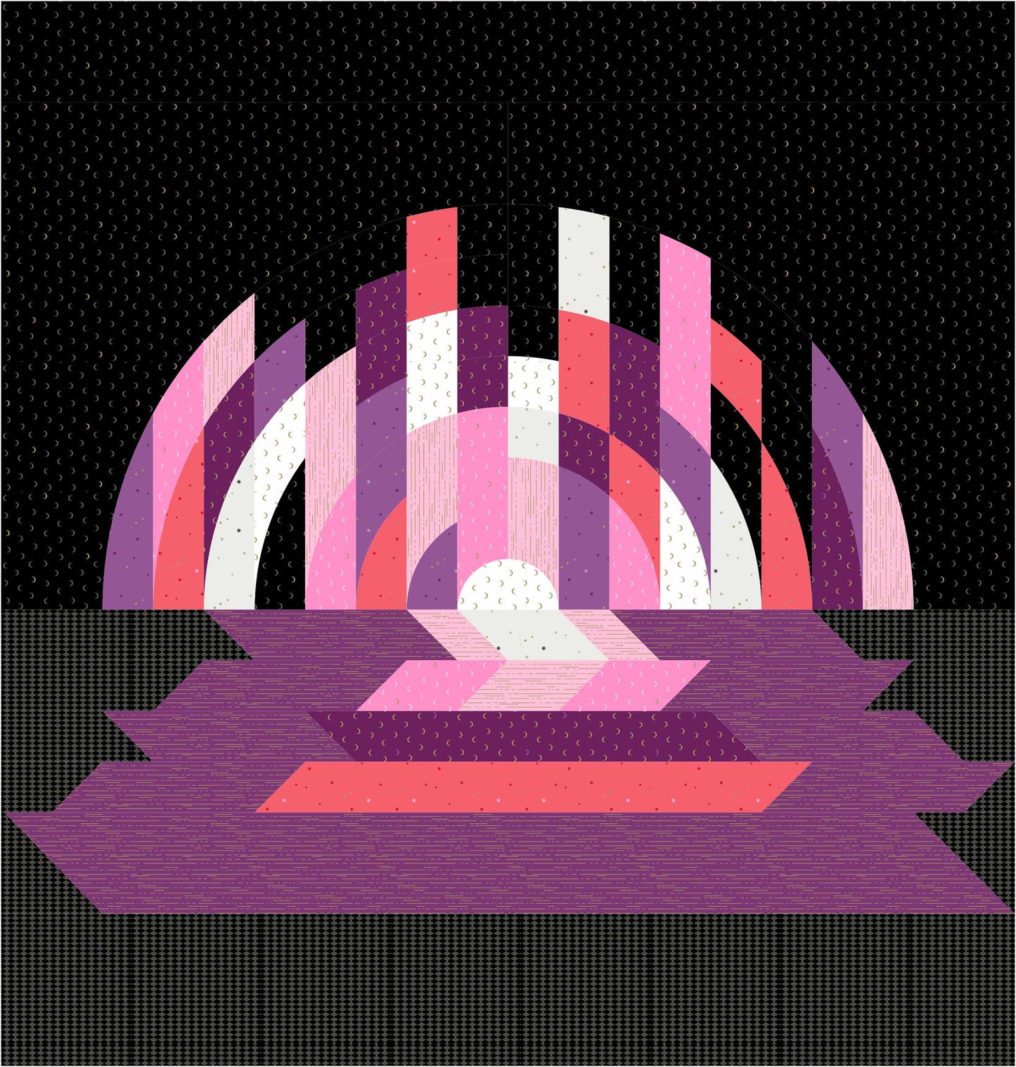 The Day Break Quilt by The Geeky Bobbin
