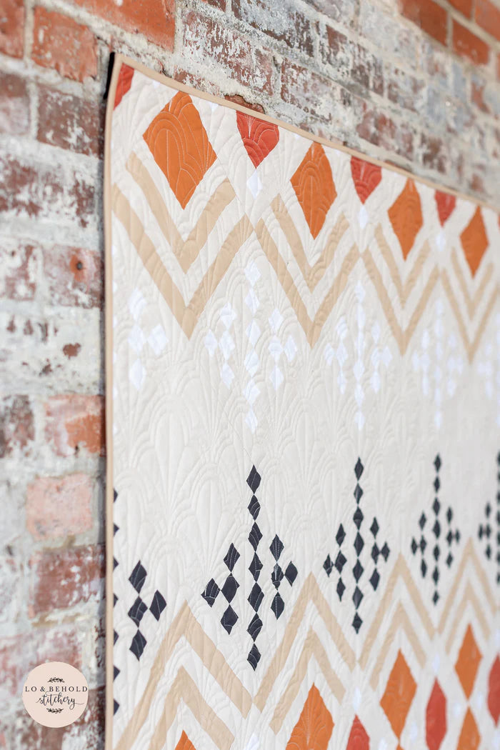Deco Quilt Pattern by Lo & Behold Stitchery