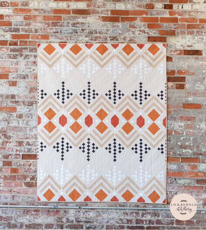 Deco Quilt Pattern by Lo & Behold Stitchery