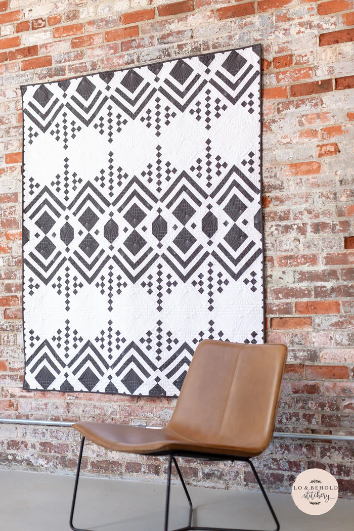 Deco Quilt Pattern by Lo & Behold Stitchery