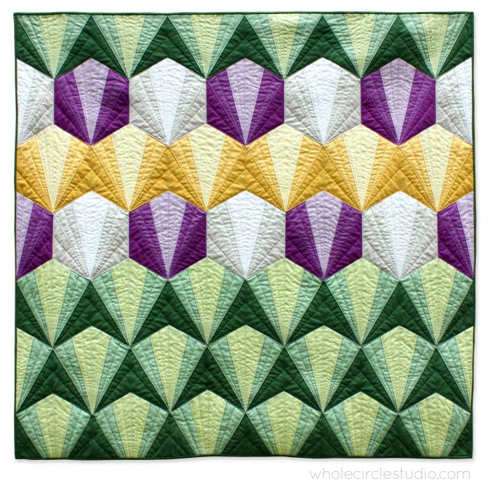 Deco Daybreak Quilt by Whole Circle Studio Quilt Pattern