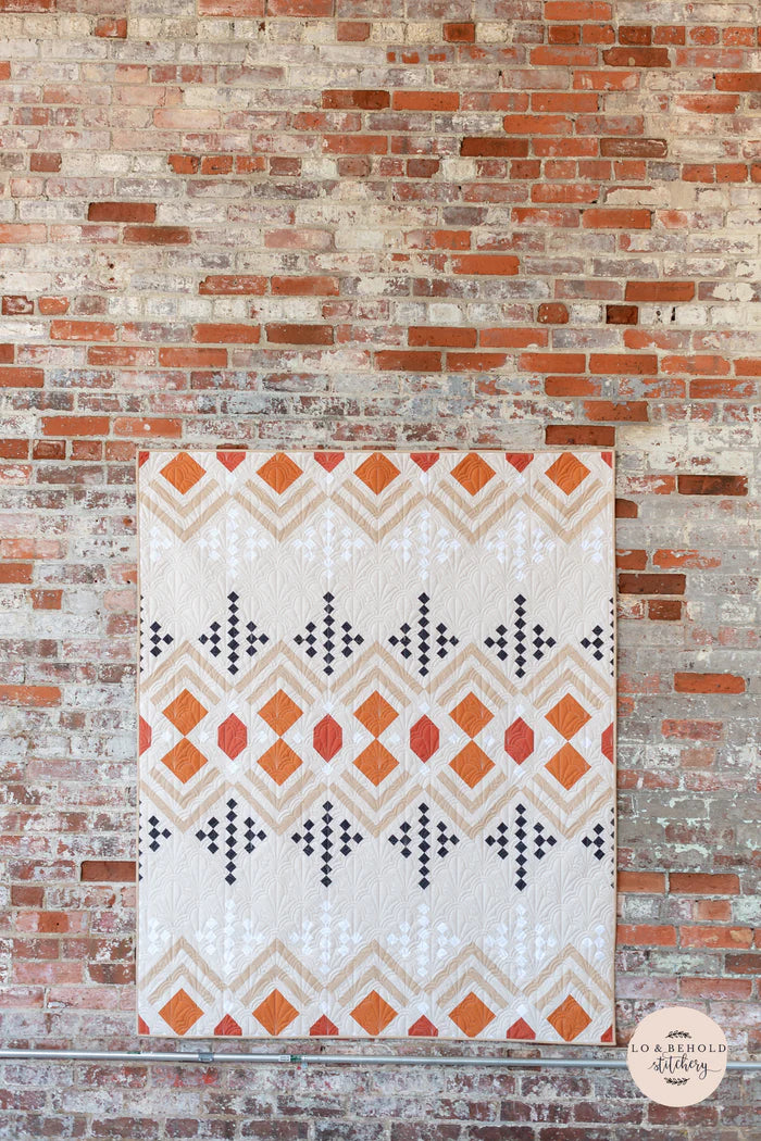 Deco Quilt Pattern by Lo & Behold Stitchery