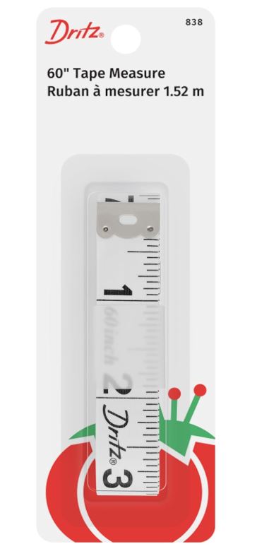 Dritz Quilters Tape Measure - 60"