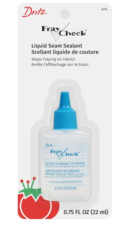 Dritz Fray Check- Liquid Seam Sealant, 22.5ml / DZ6666C Valdani perle cotton size 12 thread spool for quilting and embroidery