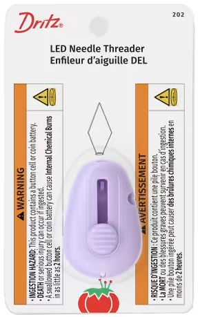 Dritz LED Needle Threader with Thread Cutter / DZ202