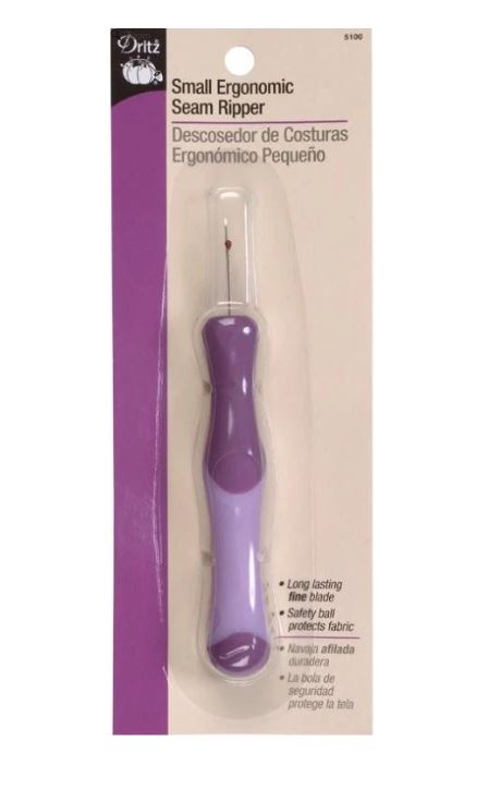 Dritz Small Ergonomic Seam / Stitch Ripper