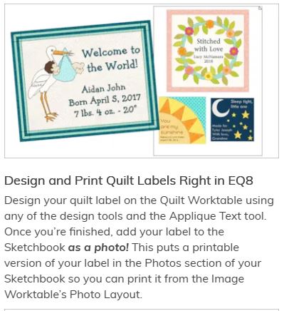 EQ8 Software by The Electric Quilt Company     SKU:A-0008EQ