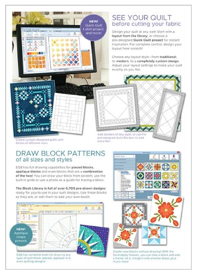 EQ8 Software by The Electric Quilt Company     SKU:A-0008EQ