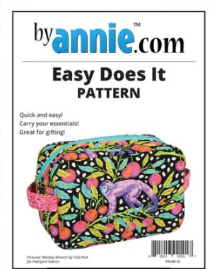 Easy Does It Zippered Bag - By Annie Pattern