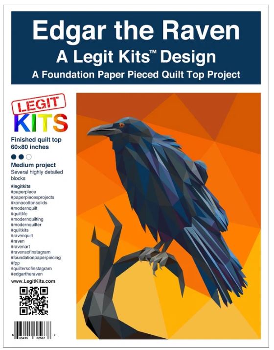 Legit Kits Edgar the Raven Pattern | Special Order
