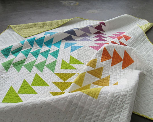 Crystal Cluster Quilt & Pillow Pattern by Elizabeth Hartman EH-059