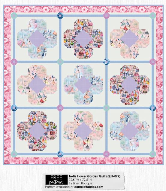 En Vogue 10 Piece Fat Quarter Bundle - Cheryl Graham for Camelot Fabrics