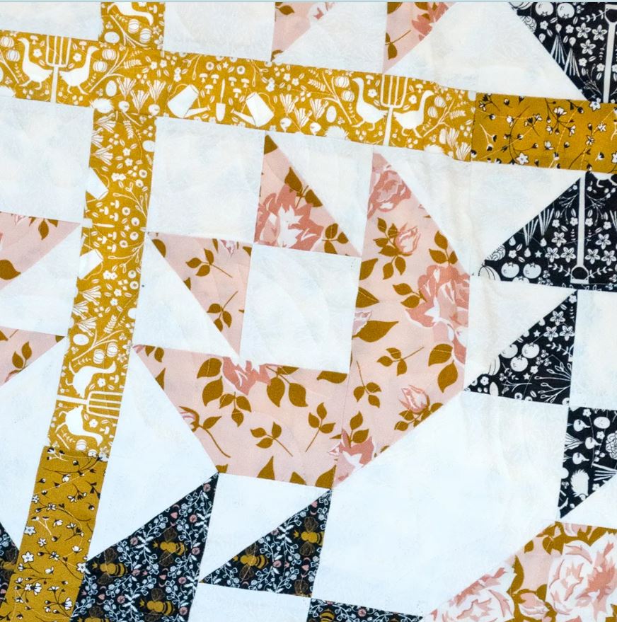Evening Primrose Quilt Pattern - It's Sew Emma #ISE-255